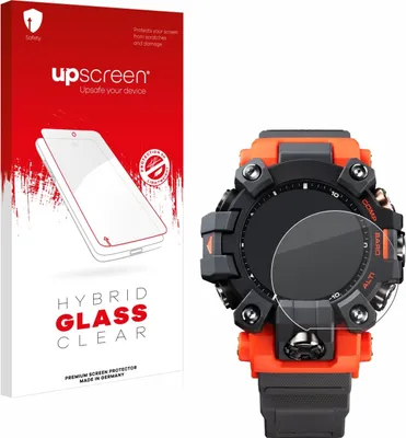 Produktbild von upscreen Schutzglas für Casio G-Shock GW-9500 Schutzfolie Panzer Folie Glas Display Schutz klar