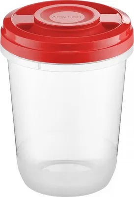 Immagine prodotto di Contenitore per alimenti Contenitore per microonde Contenitore per alimenti da 1 litro ROSSO