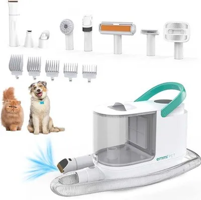 Produktbild von 8-in-1 Hunde-Raub- und Staubsauger für Haustiere mit Profi-Zubehör