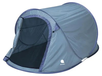 Produktbild von 3.00 Wurfzelt für 2 Personen - 220 x 120 x 95 cm - POP UP TENT - Farbe: blau