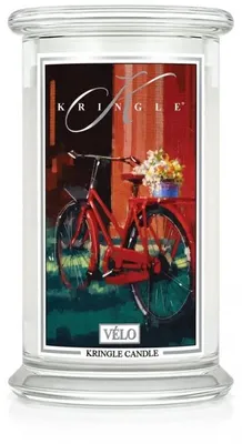 Immagine prodotto di Candela profumata Kringle Vélo, grande, con due stoppini (624 g)