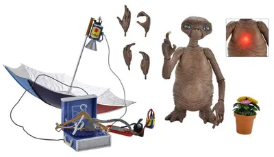 Obrázek produktu pro E.T. Mimozemšťan – 40. výročí. Akční figurka E.T. Ultimate, deluxe provedení, 12 cm
