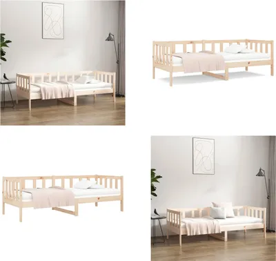Produktbild von vidaXL Tagesbett 80x200 cm Massivholz Kiefer - Tagesbett - Tagesbetten - Tagesbett Holz - Tagesbett Massivholz