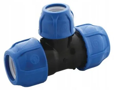 Produktbild von Poelsan PE Reduzier-T-Stück DN90/75 Rohrverbinder