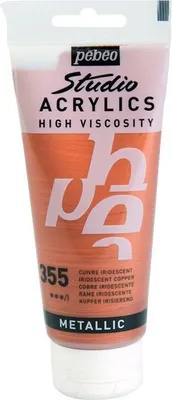 Obrázok produktu pre Metalická akrylová farba - meď - 100 ml