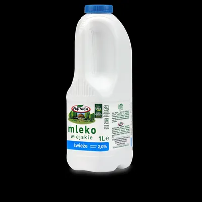 Obrázek produktu pro Venkovské mléko 2 % Piątnica 1 litr