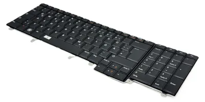 A black laptop keyboard with a numeric keypad is shown against a white background.