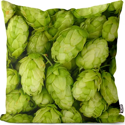 Produktbild von VOID Hopfen Anbau Grün Kissenbezug Kissenhülle Sofakissen Kissen Deko Outdoor-Kissen Dekokissen