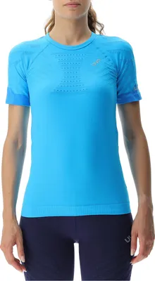 Produktbild von UYN Workhard Trainingsshirt Damen blue danube S