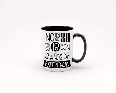 Geburtstagstasse Keramik 350 ml, originelles Geschenk