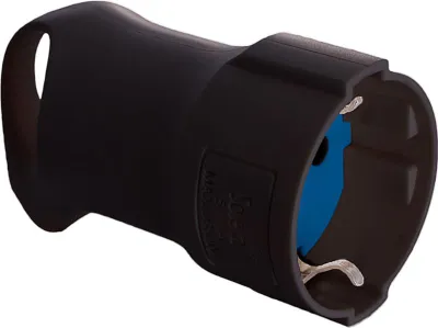 Produktbild von Schuco Basis 4,8 mm 16a 250 V T/tl Schwarz. Mit Ring für einfaches Entfernen. Solera 5019an. - Solera