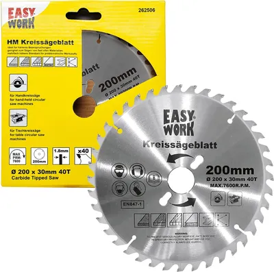Immagine prodotto di Lama circolare universale 200 mm 40 denti