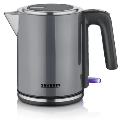 Obrázek produktu pro Severin WK 9574, 2400 W, Antracit, Černá, Plast, Nerezová ocel, Indikátor úrovně vody, Zabezpečení proti přehřátí, Bezkabelový