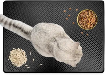 Produktbild von Famanu Katzenstreumatte 70 x 50 cm - Wasserdicht und rutschfest