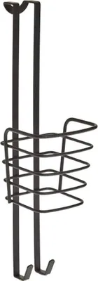 Produktbild von Metaltex Haardrogerhouder 11x12x37 cm Zwart