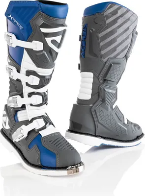 Zdjęcie produktu dla Buty motocrossowe Acerbis X-Race Kolor: niebieski/szary, Rozmiar: 44