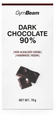Image de GymBeam - Chocolat noir à 90 %, 70 g