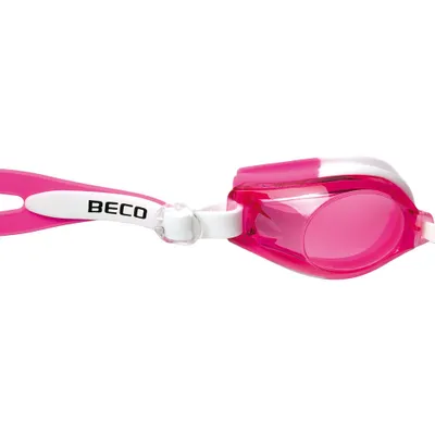 Produktbild von Beco Wassersport Schwimmen Profi Kinder Jugend Schwimmbrille weiß pink