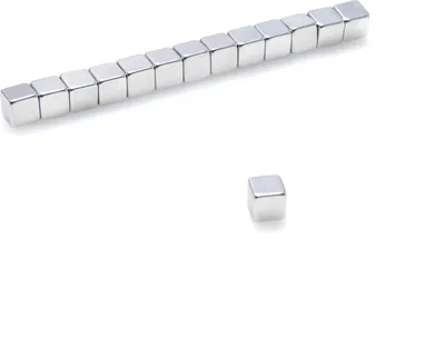 Produktbild von Neodym Magnete 5 x 5 x 5 mm N38 Quader Case - 25 Stück, Extrem stark, Magnettafeln, Kühlschränke, Whiteboards, DIY