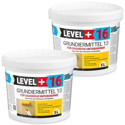 Produktbild von Grundiermittel 2x5L Konzentrat 1:3 unter Putze, Spachtelmassen, Gipskleber L+16