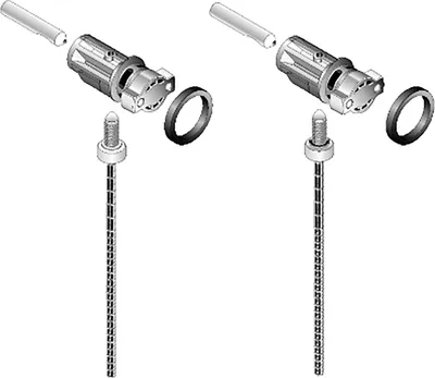 Image de LAUFEN EasyFit, kit de fixation, M8, pour urinoirs Antero H840150/H840153, H8928260000001