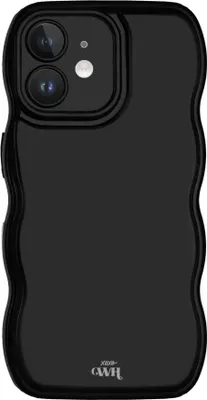 Produktbild von Glossy Wavy Hülle Black  - Kompatibel mit iPhone 12