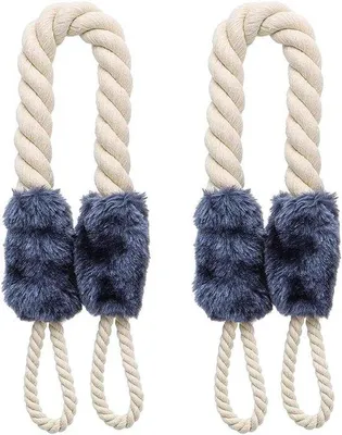 Immagine prodotto di Fermapomello e fermacordino per porte, 2 pezzi, metallo, nero