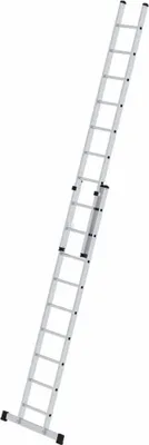 Produktbild von MUNK Schiebeleiter mit Traverse 2x9 Sprossen