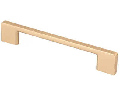 Obrázok produktu pre Nábytková úchytka BA 192mm, kuchynská úchytka matná zlatá, úchytka na dvierka Easy