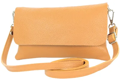 Productafbeelding van modamoda de T226: Dameshandtas van leer, geschikt als clutch, schoudertas of avondtas. Klein formaat, handgemaakt