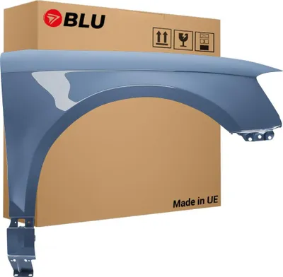 Image de BLU Aile Compatible avec Audi A3 8P II-generation LIFT LX5X Droite Blau SpharenBlau | 2008-2012 | Avant | Peint| Prêt à Monter | Galvanisé