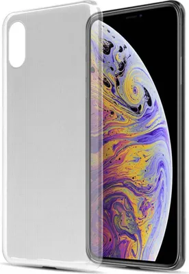 Immagine prodotto di Custodia Cadorabo per Apple iPhone XS MAX custodia protettiva in custodia protettiva trasparente TPU silicone cover case
