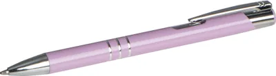 Produktbild von 10 Kugelschreiber aus Metall / Farbe: pastell lila