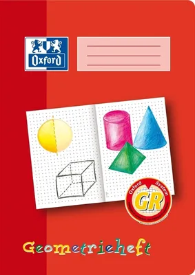 Produktbild von Geometrieheft A4 Lineatur GR 16 Blatt Packung mit 10 Stück