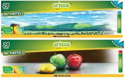Zdjęcie produktu dla Pastele olejowe 24 kolory Cricco