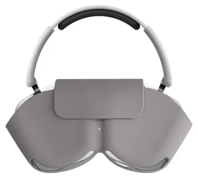 Produktbild von kwmobile Hülle für Nothing Headphone (1) Case - Kopfhörer Tasche Etui aus Silikon - Cover in Grau