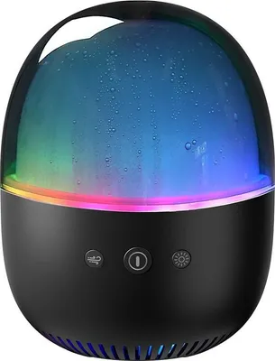 Produktbild von INF 3-in-1 Aroma Diffuser, Nachtlicht & Luftbefeuchter mit Farbwechsel LED Schwarz