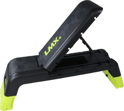 Produktbild von Lifemaxx LMX Verstellbare Fitness Step Schwarz/Gelb