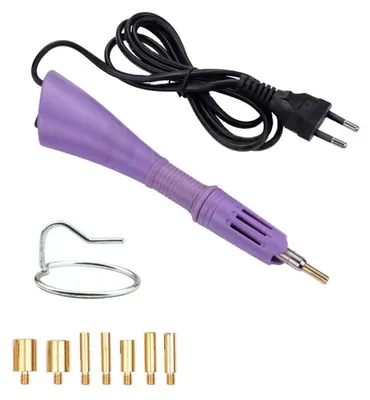 Hot-Fix-Applikator-Set, 7 Spitzen, 2–9 mm, für DIY