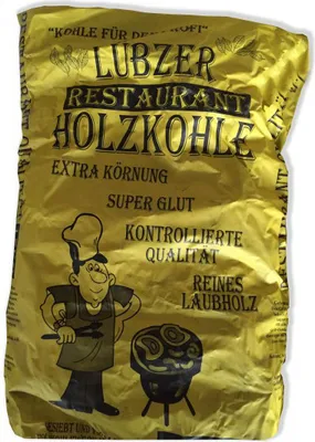 Produktbild von Favorit Lübzer Restaurant Holzkohle, Grillkohle, Gastro Kohle 10 Kg. Sack