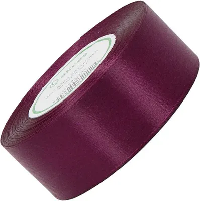 Produktbild von Pflaumenfarbiges Satinband 38mm - 32mb