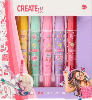 Produktbild von CREATE it! - Haarkreide - 5 Farben