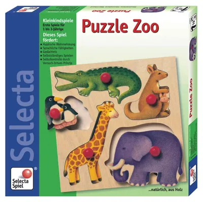 Produktbild von Puzzle Zoo (Holzpuzzle)