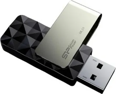 Zdjęcie produktu dla Silicon Power Blaze B30, 256 GB, USB Typu-A, 3.2 Gen 1 (3.1 Gen 1), 90 MB/s, Rękaw, Czarny, Srebrny