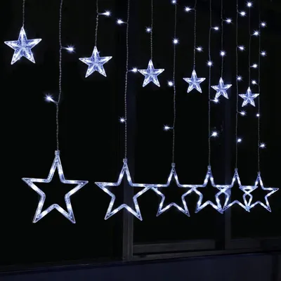 Obrázok produktu pre BLOOMWIN LED svetelná reťaz s 12 hviezdami