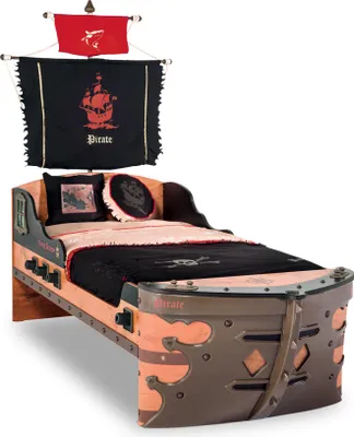 Produktbild von Cilek Piratenschiff Bett, 90x190 cm
