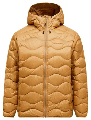 Produktbild von Helium Down Hood Jacket Men beige II L - sierra sand