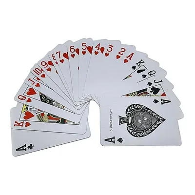 Produktbild von Verk Pokerkarten, 100 % Kunststoff, 54 Stück