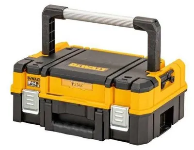 Produktbild von Dewalt - Werkzeugkasten "TSTAK II" AW2484 (185 mm x 330 mm x 440 mm) (Schwarz/Gelb)