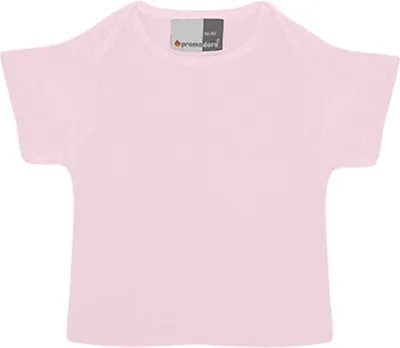 Produktbild von Baby-T-Shirt Baumwolle Kinder, Rosa, 56/62